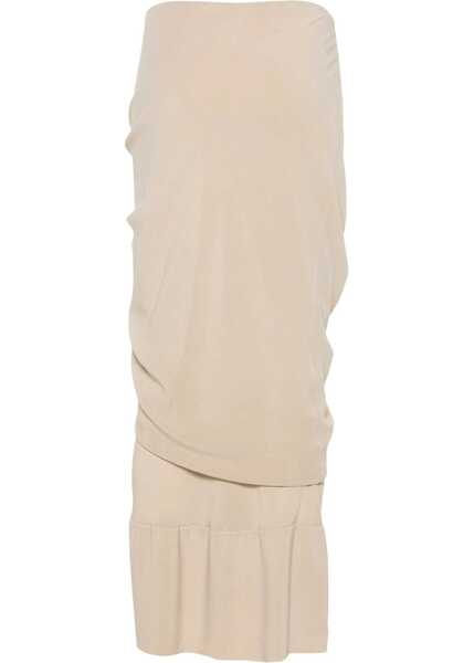 Fuste lungi QUIRA Skirt SAND Femei (BM 14141105) 2