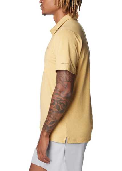 Tricouri Polo Columbia Tech Trail Polo Shirt Yellow Barbati (BM 14141618) 2