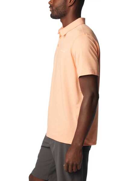 Tricouri Polo Columbia Tech Trail Polo Shirt Orange Barbati (BM 14141624) 2