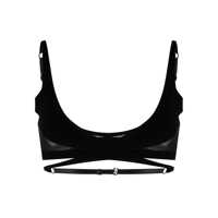 Sutiene Wolford Wolford X Mugler 'Flock Shaping’ Bra Femei