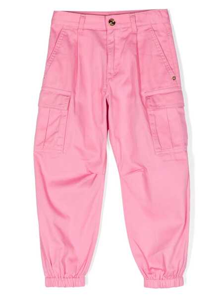 Pantaloni casual Versace Pink cargo-like trousers Pink Fete (BM 14147756) 1