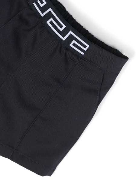 Pantaloni scurti Versace Blue gabardine shorts Blue Baieti (BM 14147780) 3