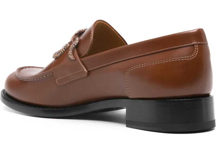 Mocasini Rene Caovilla Morgana Loafer BEIGE Femei (BM 14149040) 3