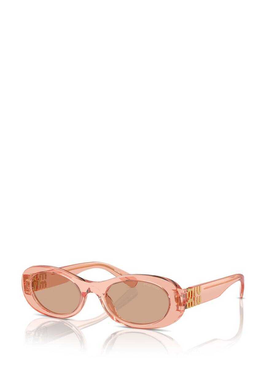 Ochelari de soare MIU MIU EYEWEAR Miu Miu Eyewear Sunglasses NOISETTE TRANSPARENT Femei (BM 14149424) 2