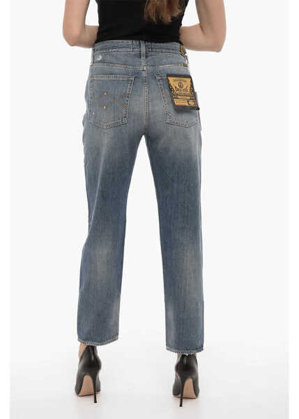 Blugi drepti WASHINGTON DEE CEE Vintage Effect Ranch Jeans With Visible Stitching 17Cm Blue Femei (BM 14161499) 2