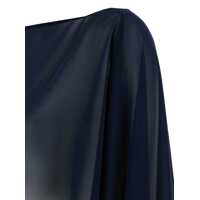 Esarfe PLAIN Dama - Esarfe PLAIN Blue Stole With Boat Neckline In Sheer Fabric Woman BLUE Femei (BM 14164379) - B-mall.ro