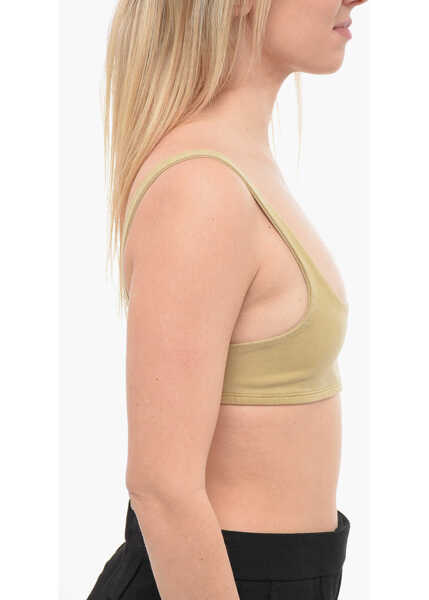 Sutiene ENTIRE STUDIOS Stretch Cotton Bandeau Bra Beige Femei (BM 14175164) 3