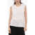 Woolrich Crew-Neck Double Fabric Tank Top White