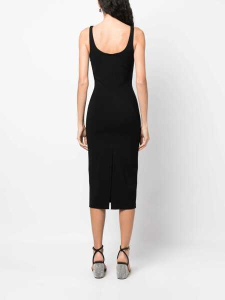 Rochii Blumarine Blumarine Jersey Dress Clothing Black Femei (BM 14248056) 4