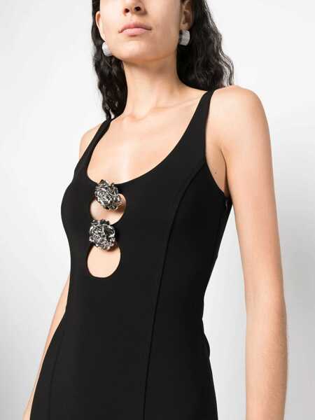 Rochii Blumarine Blumarine Jersey Dress Clothing Black Femei (BM 14248056) 5