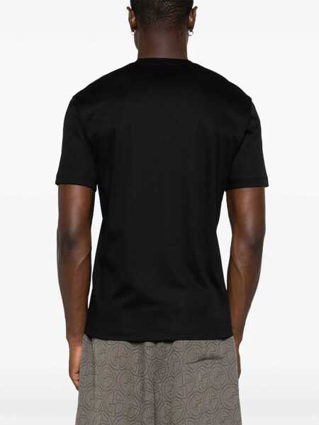 Tricouri Giorgio Armani Giorgio Armani T-Shirt Clothing Black Barbati (BM 14250186) 4