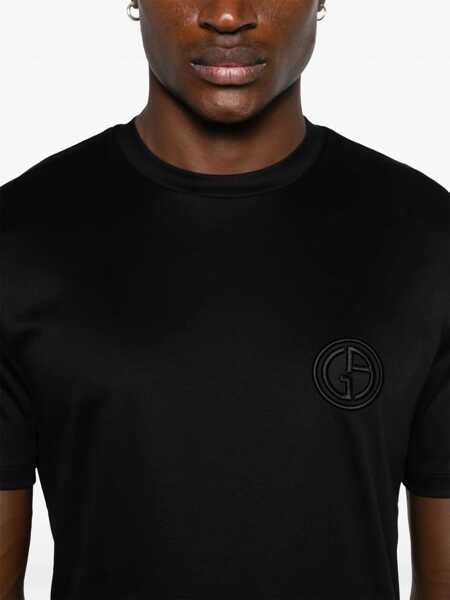 Tricouri Giorgio Armani Giorgio Armani T-Shirt Clothing Black Barbati (BM 14250186) 5