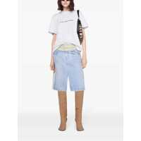 Tricouri Stella McCartney Dama - Tricouri Stella McCartney Stella McCartney Logo Oversized Cotton T-Shirt PURE WHITE Femei (BM 14255907) - B-mall.ro