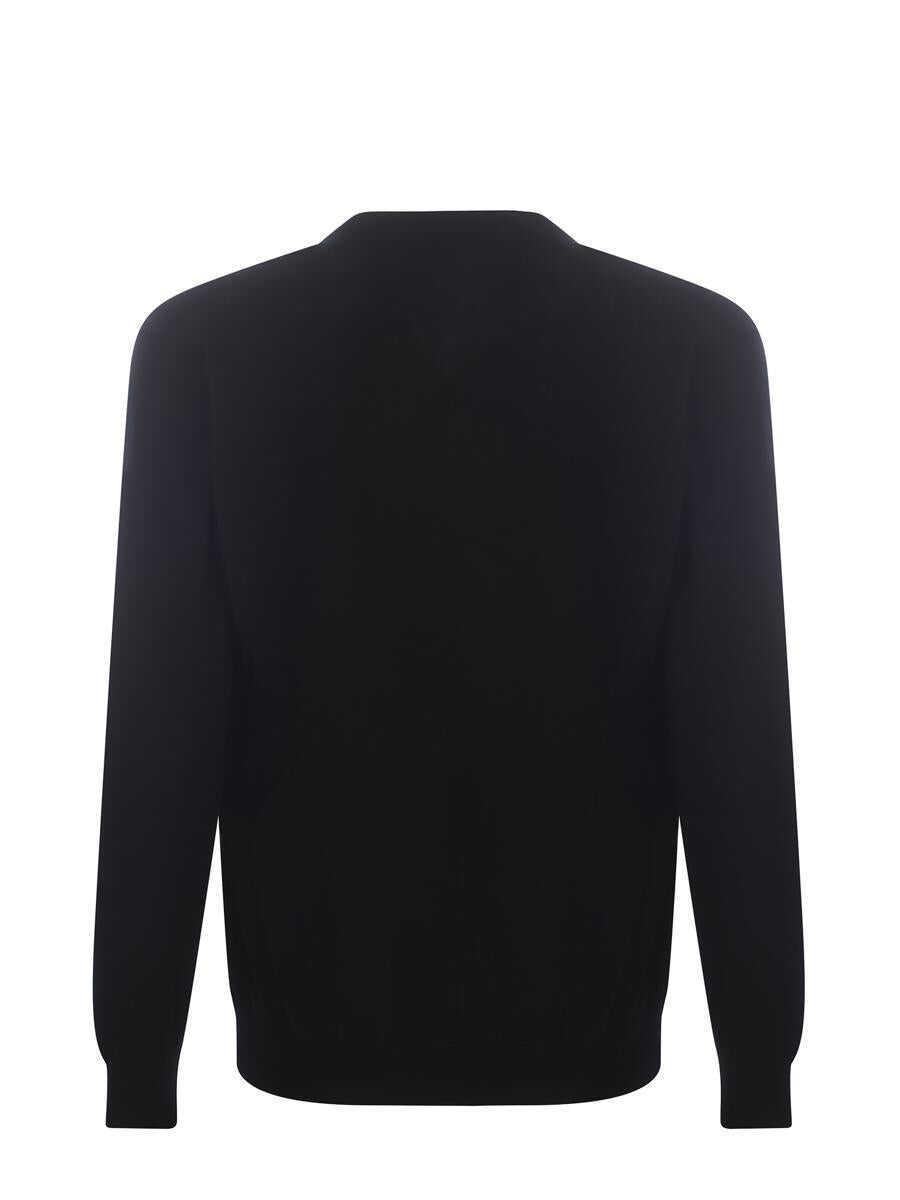Cardigane FILIPPO DE LAURENTIIS Filippo De Laurentiis Cardigan  Black Barbati (BM 14277108) 3