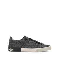 Sneakers Dolce & Gabbana Portofino Leather And Fabric Low-Top Sneakers Barbati