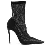 Bocanci Dolce & Gabbana Lace Ankle Boot Shoes Femei