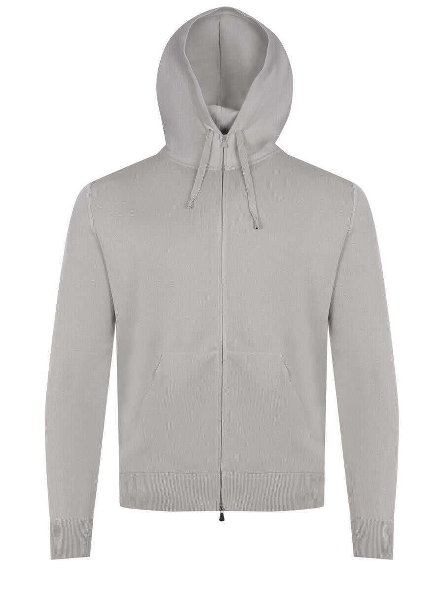 Pulovere FILIPPO DE LAURENTIIS Filippo De Laurentiis  Sweaters LIGHT GREY Barbati (BM 14285067) 2