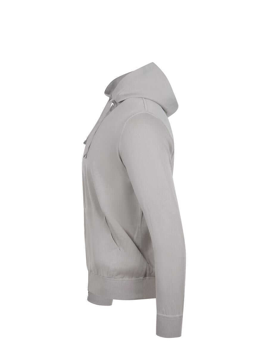 Pulovere FILIPPO DE LAURENTIIS Filippo De Laurentiis  Sweaters LIGHT GREY Barbati (BM 14285067) 3