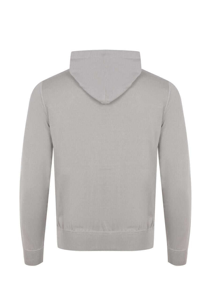 Pulovere FILIPPO DE LAURENTIIS Filippo De Laurentiis  Sweaters LIGHT GREY Barbati (BM 14285067) 4