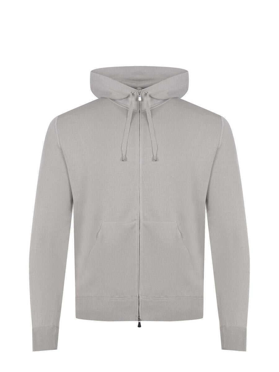 Pulovere FILIPPO DE LAURENTIIS Filippo De Laurentiis  Sweaters LIGHT GREY Barbati (BM 14285067) 1