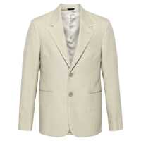 Sacouri Fendi Single-Breasted Wool Blazer Barbati