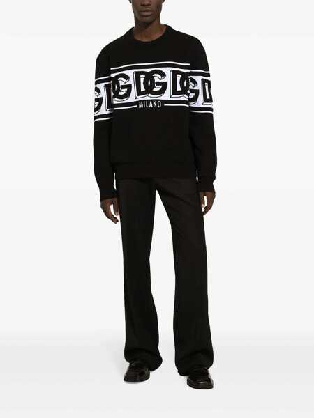 Camasi Dolce & Gabbana Dolce & Gabbana Round Neck Pullover Clothing Black Barbati (BM 14288781) 3