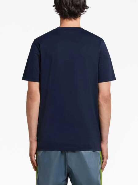Tricouri Marni Marni T-Shirt  BLUE Barbati (BM 14290272) 4
