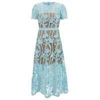 Rochii Self-Portrait Midi Dress Femei