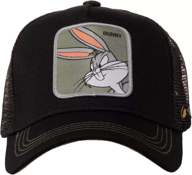 Sepci Capslab Bunny Looney Tunes Trucker Cap Black Barbati (BM 14319861) 2