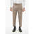 Neil Barrett Hopsack Slim Pants With Metal Application Beige