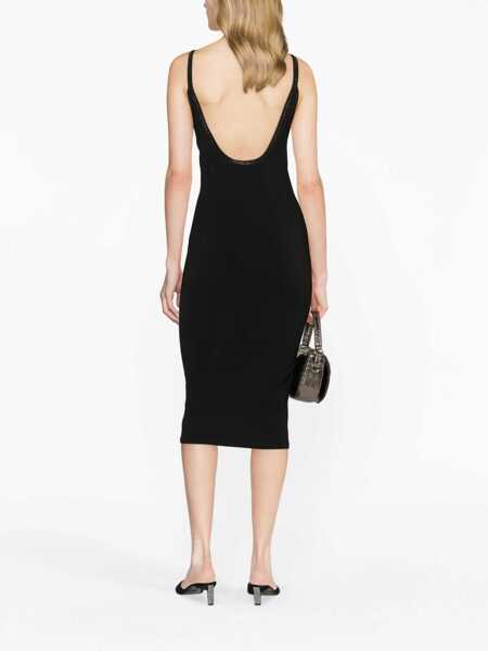 Rochii Alexander Wang Alexander Wang Stretch Sheath Dress Black Femei (BM 14324163) 3