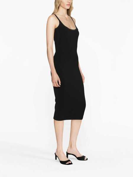 Rochii Alexander Wang Alexander Wang Stretch Sheath Dress Black Femei (BM 14324163) 4