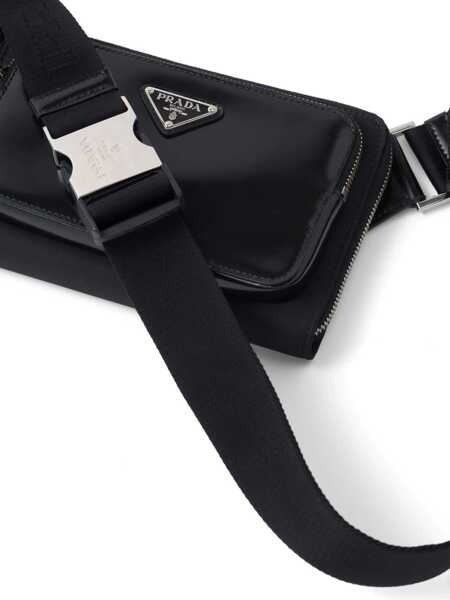 Genti de umar Prada Prada Re-Nylon Shoulder Bags Black Barbati (BM 14326668) 3