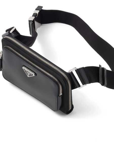 Genti de umar Prada Prada Re-Nylon Shoulder Bags Black Barbati (BM 14326668) 4