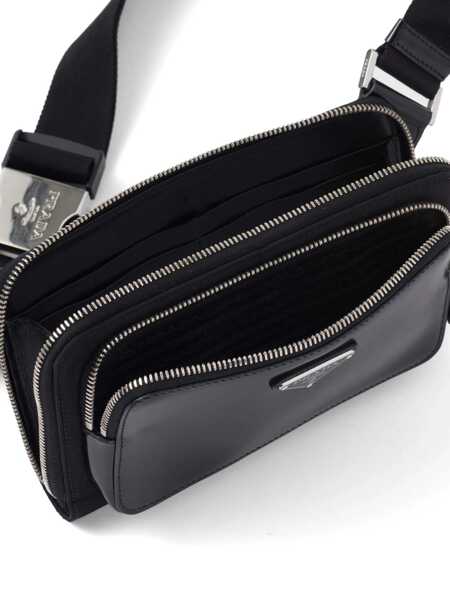 Genti de umar Prada Prada Re-Nylon Shoulder Bags Black Barbati (BM 14326668) 5