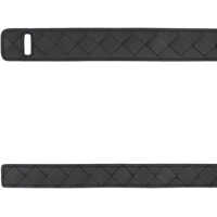 Curele Dama - Curele Bottega Veneta Bottega Veneta Leather Belt Black Femei (BM 14332233) - B-mall.ro