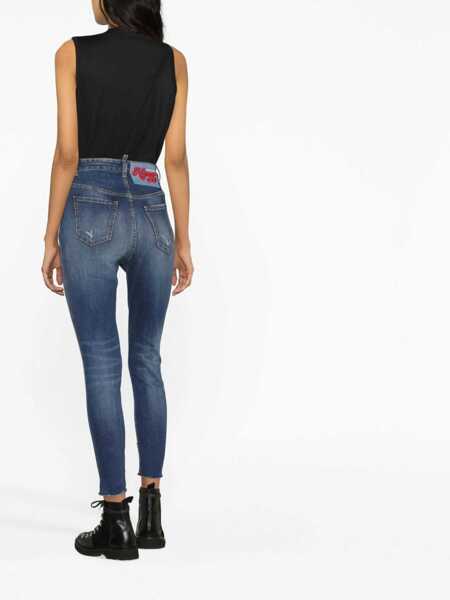 Blugi DSQUARED2 DSQUARED2 Pants Clothing BLUE Femei (BM 14352228) 3