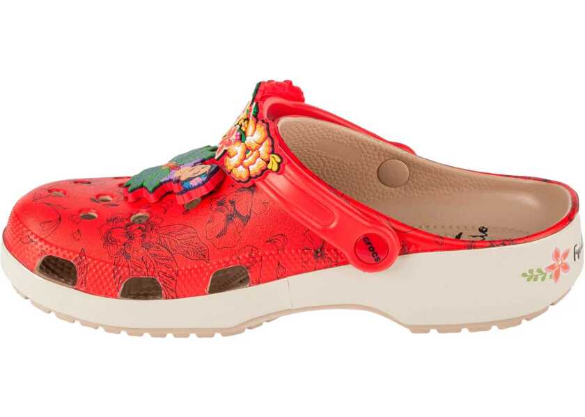 Slapi Crocs Classic Frida Kahlo Classic Clog Red Femei (BM 14356647) 2