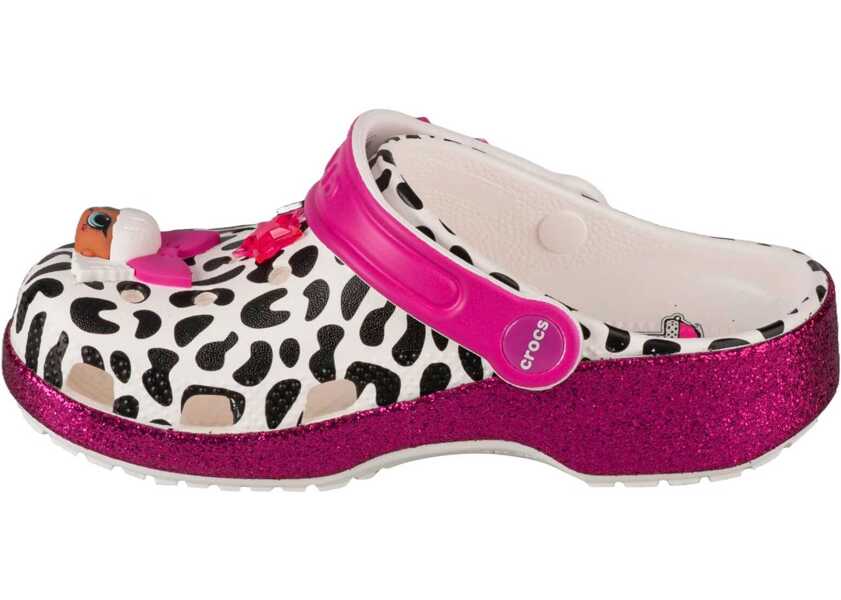 Papuci Crocs LOL Surprise Diva Girls Classic Clog White Fete (BM 14356650) 2