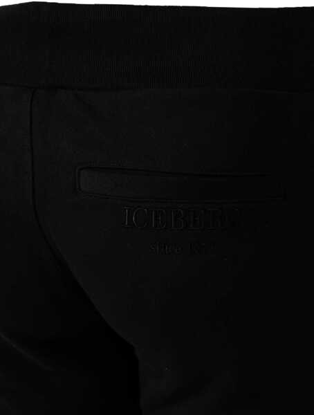 Pantaloni de trening Iceberg Sweatpants B0106300 Czarny Barbati (BM 14356923) 6
