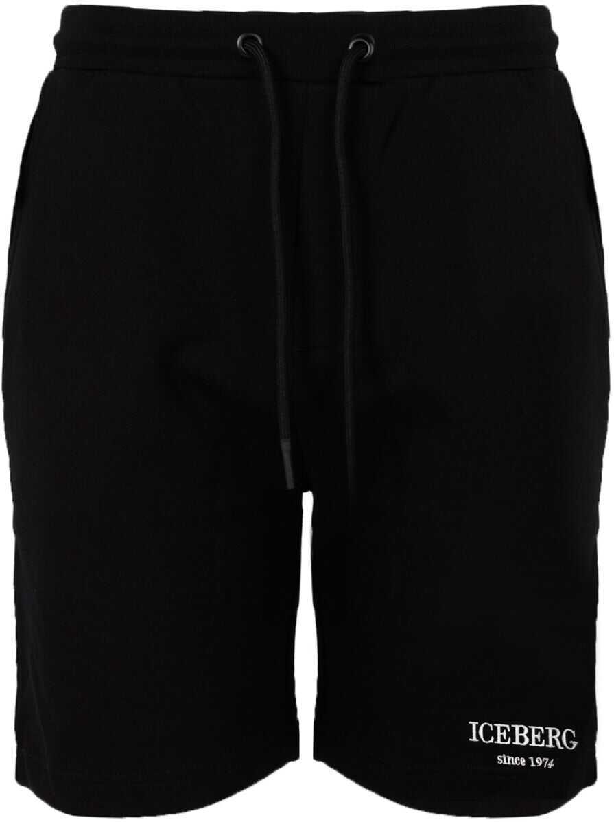 Pantaloni scurti Iceberg D0206300 Czarny Barbati (BM 14356926) 5