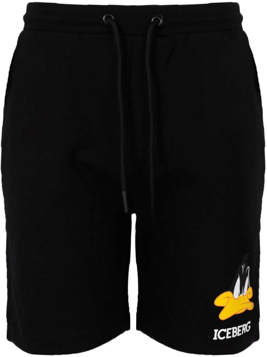 Pantaloni scurti Iceberg D0216300 Czarny Barbati (BM 14356929) 2