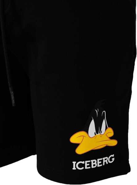 Pantaloni scurti Iceberg D0216300 Czarny Barbati (BM 14356929) 7