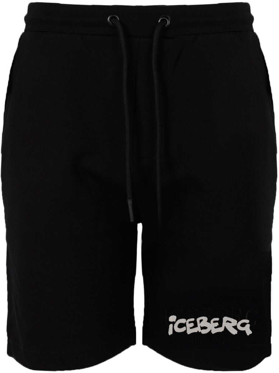 Pantaloni scurti Iceberg D0226302 Czarny Barbati (BM 14356932) 2