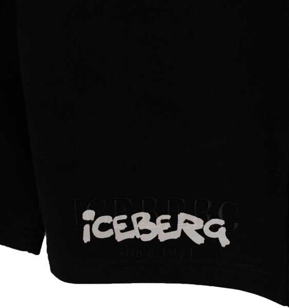 Pantaloni scurti Iceberg D0226302 Czarny Barbati (BM 14356932) 6