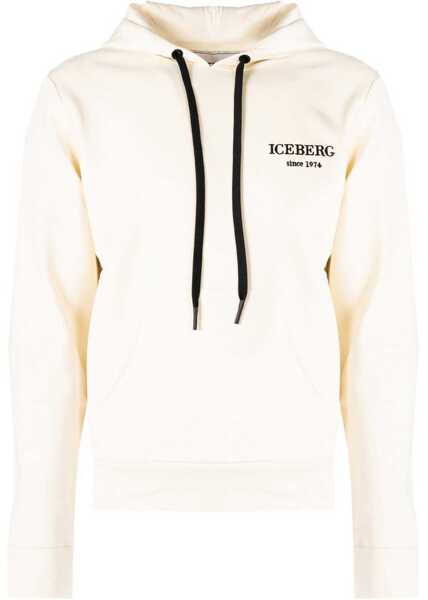 Bluze de trening Iceberg Hoodie E0206300 Beowy Femei (BM 14356938) 2