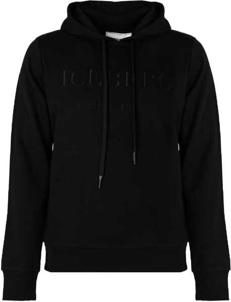 Bluze de trening Iceberg Hoodie E0606300 Czarny Femei (BM 14356944) 5