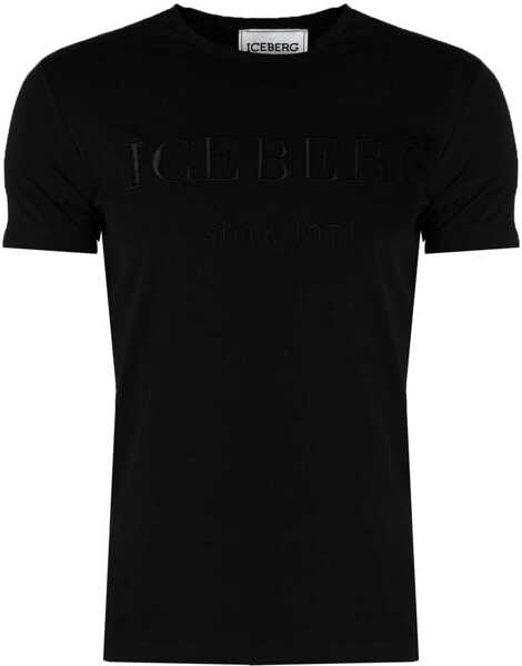 Tricouri Iceberg C-Neck F0146301 Czarny Femei (BM 14356965) 5