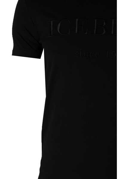 Tricouri Iceberg C-Neck F0146301 Czarny Femei (BM 14356965) 6