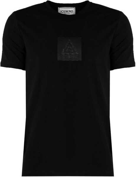 Tricouri Iceberg C-Neck F020639A Czarny Femei (BM 14356971) 5